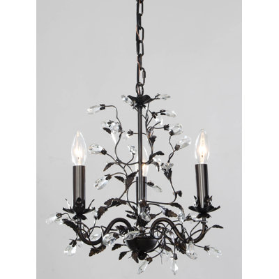 3 Light Candle Style Classic Traditional Chandelier 3 Light Candle Style Classic Traditional Chandelier